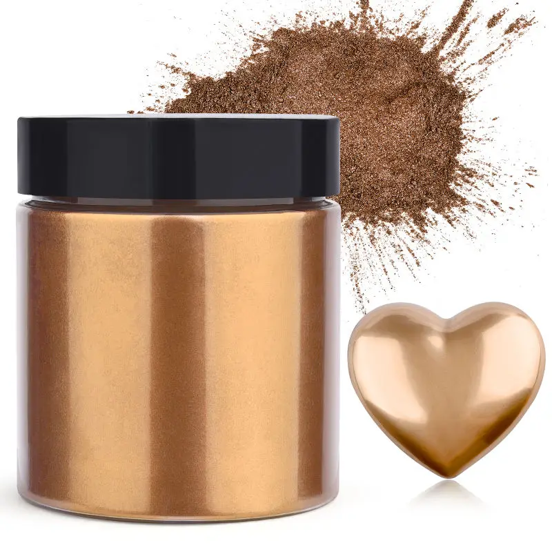 Resin Pigment Set - 50g/Fles Metallic Glitter Poeder Goud Zilver