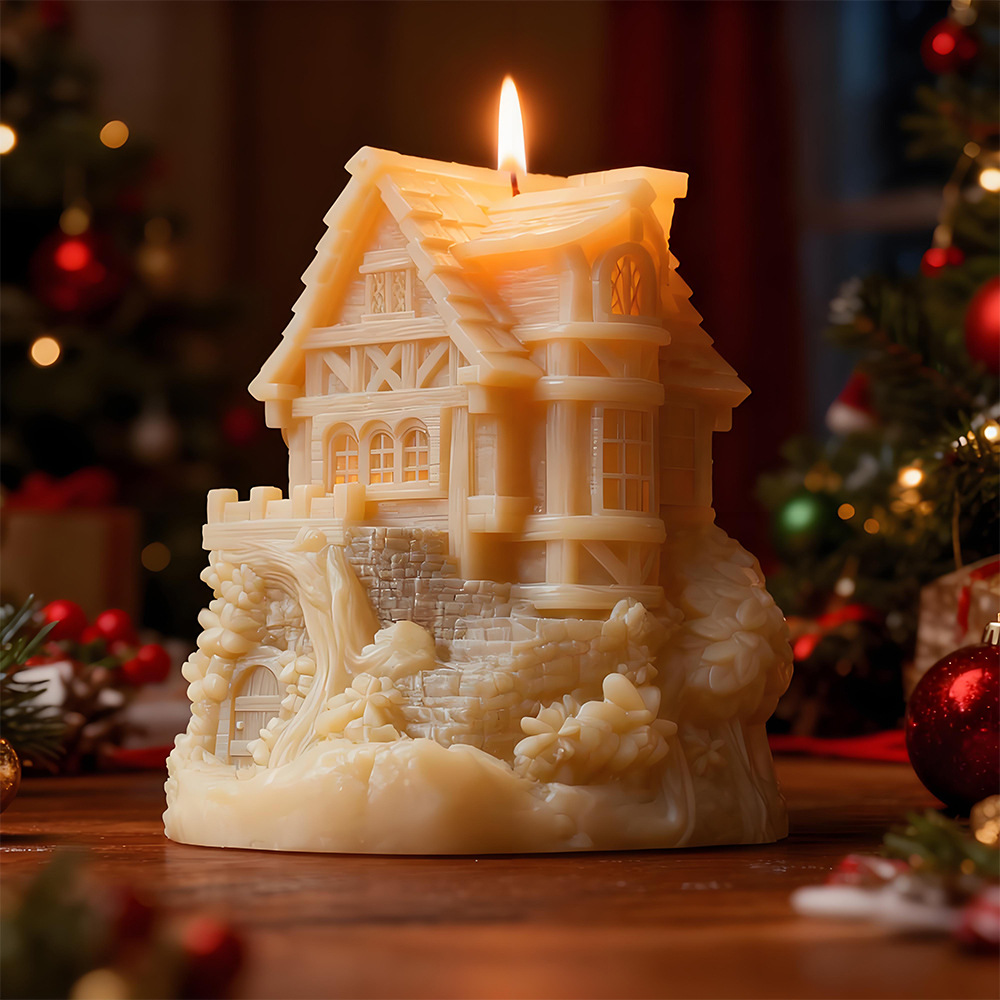 Resin Craft Workshop - Kerst siliconen mal Hoogwaardige hars gips