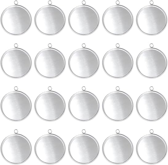 20-delige roestvrijstalen rond - Resin Crafts Diy recensie en prijs