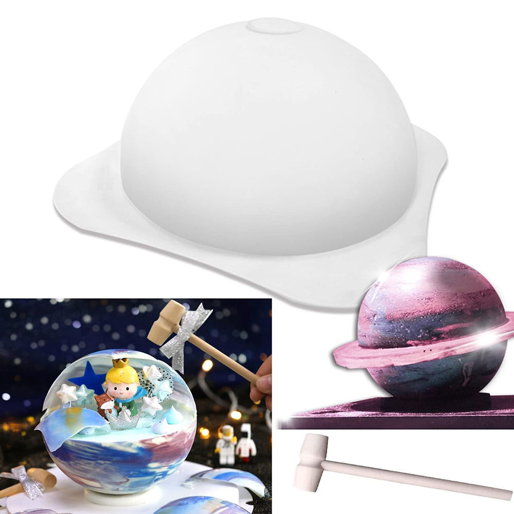 1/3 Stuks Grote Siliconen Half - Coaster Mold Round recensie en prijs