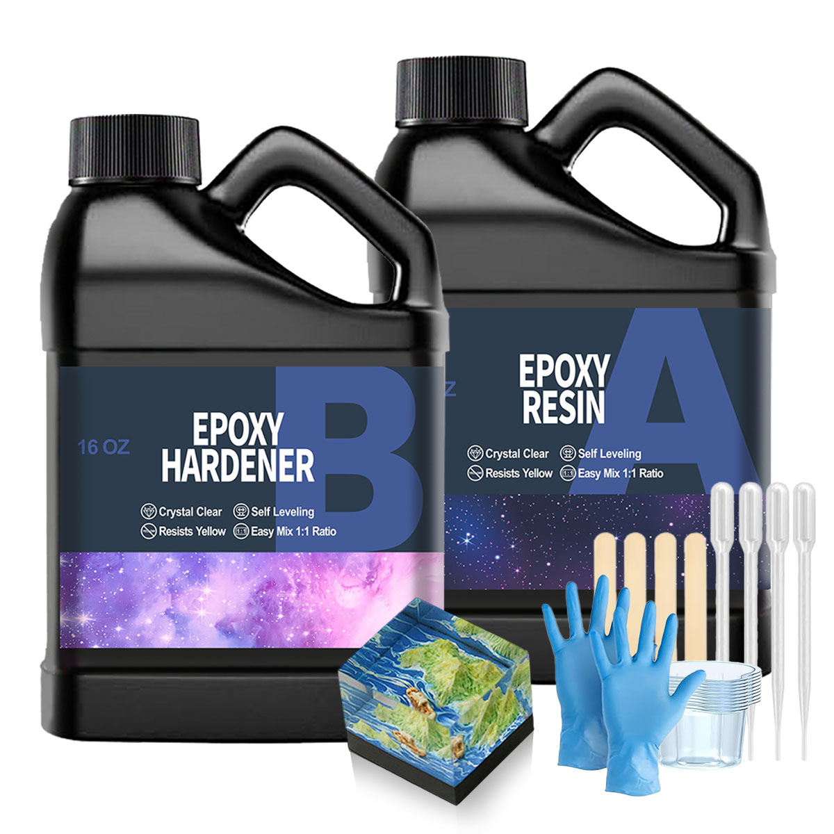 32OZ Transparante Epoxyhars Ki - Resin Jewelry Kit recensie en prijs