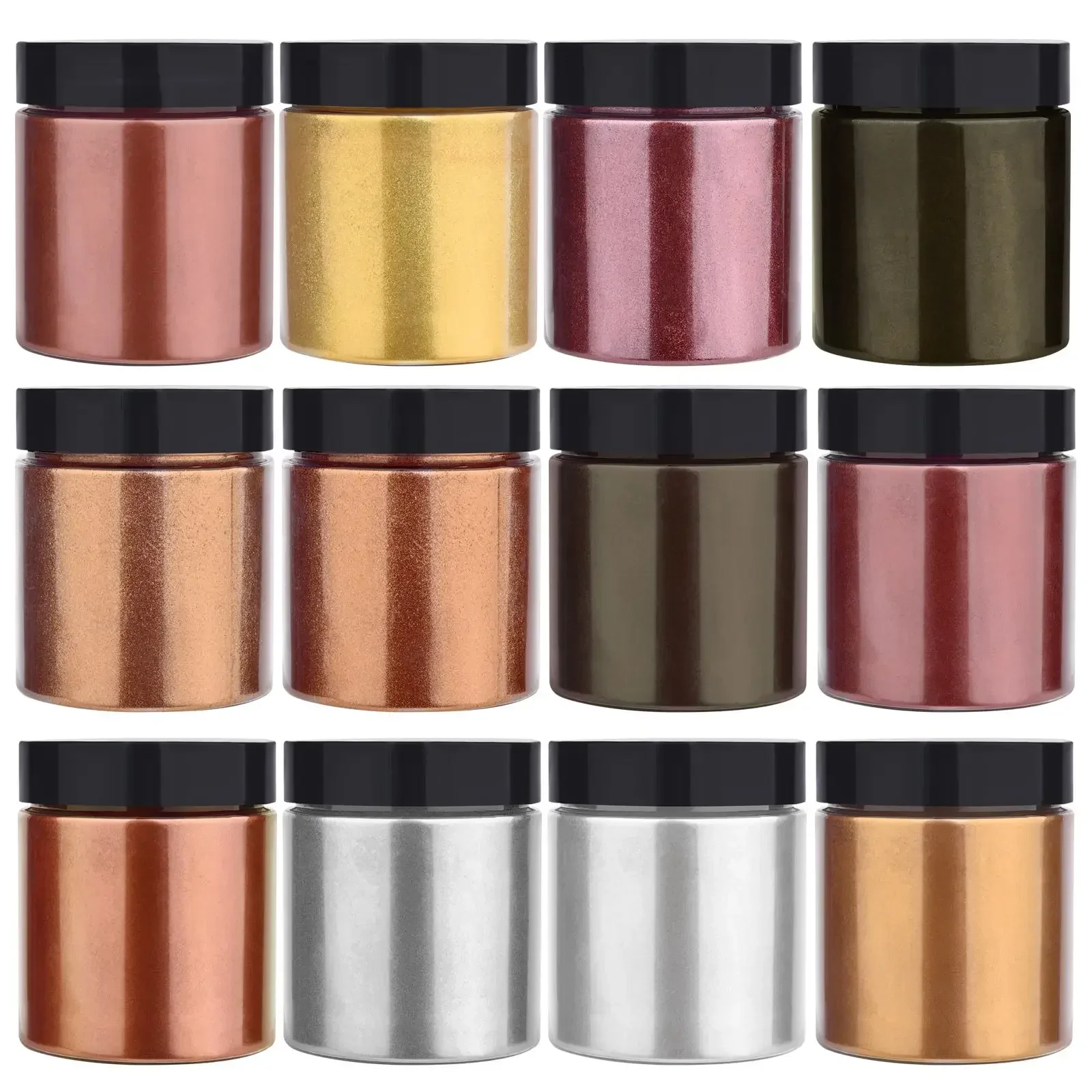 50g/Fles Metallic Glitter Poed - Resin Pigment Set recensie en prijs
