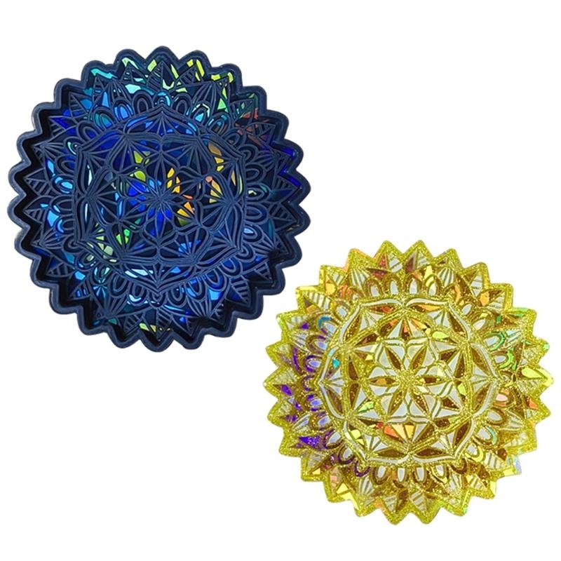 Draagbare bloemenonderzetter s - Resin Ocean Wave Mold recensie en prijs