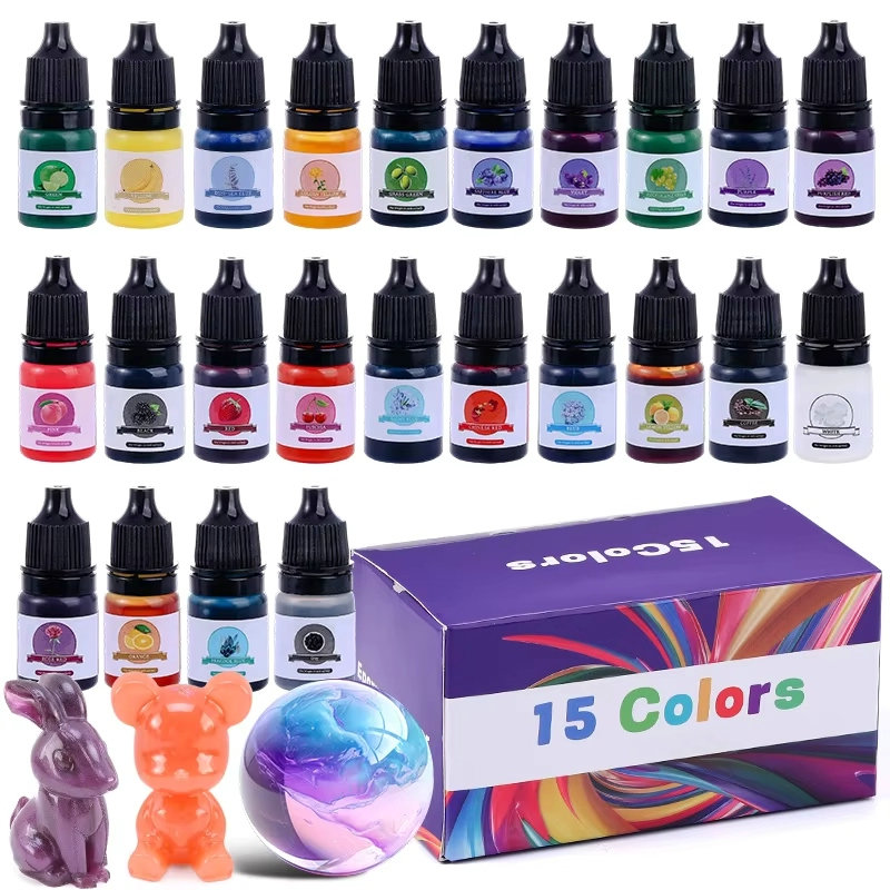 Epoxyhars Kleurpigment 24 Leve - Resin Pigment Set recensie en prijs