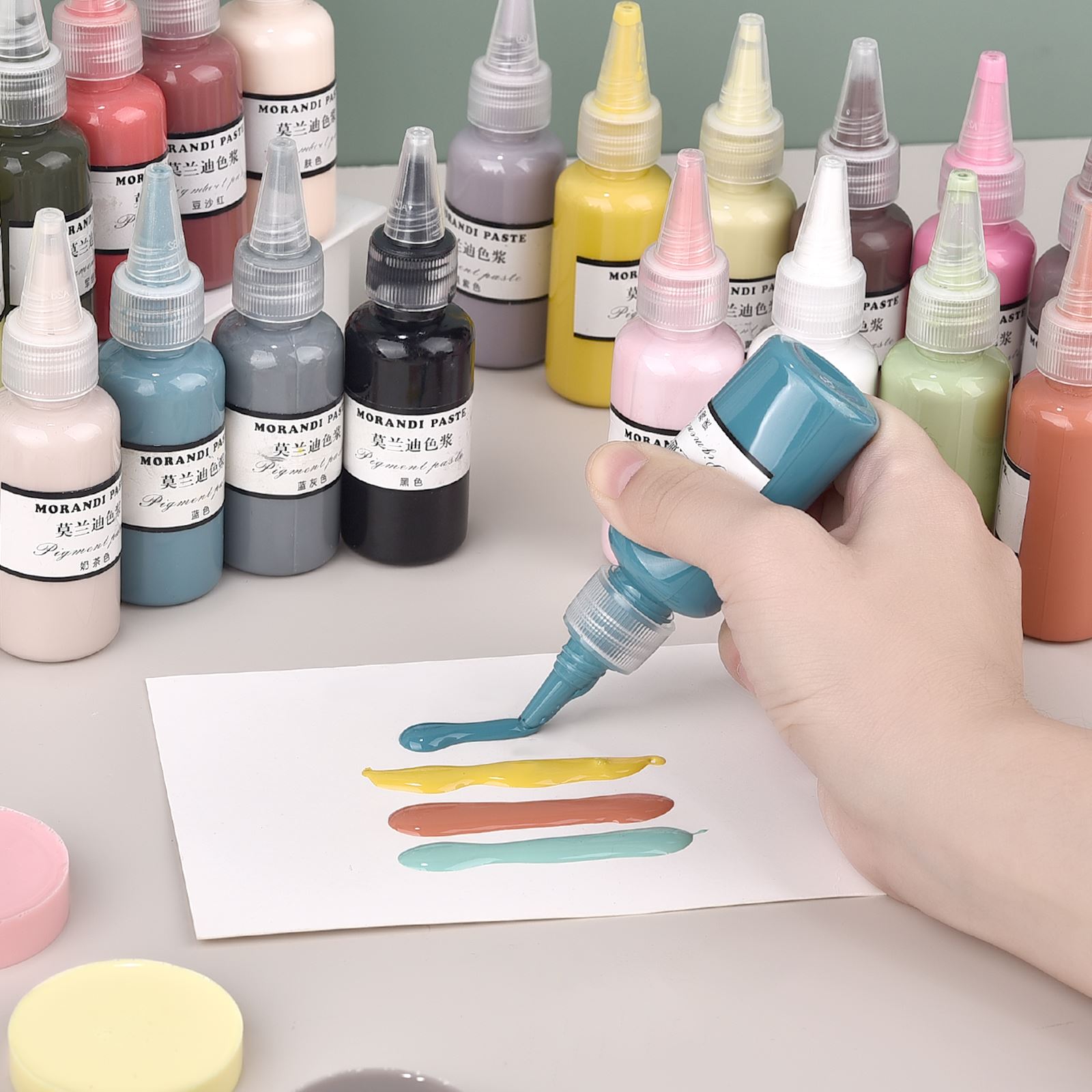 Morandi Kleuren Vloeibare Hars - Resin Pigment Set recensie en prijs
