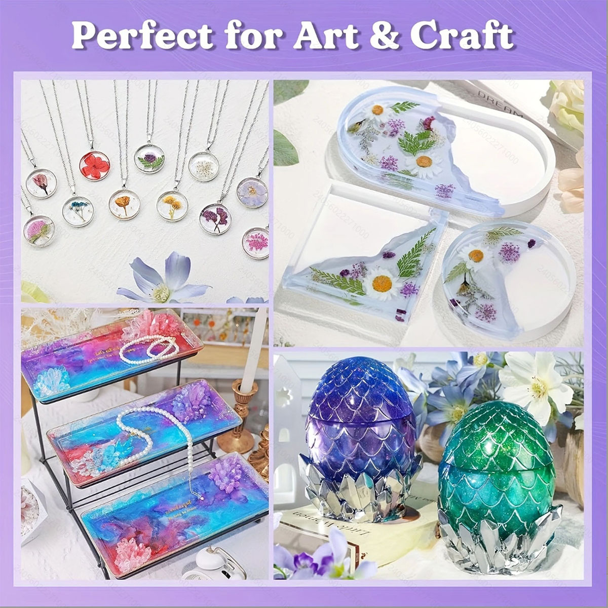 125 ml / 250 ml kristalheldere - Resin Jewelry Kit recensie en prijs