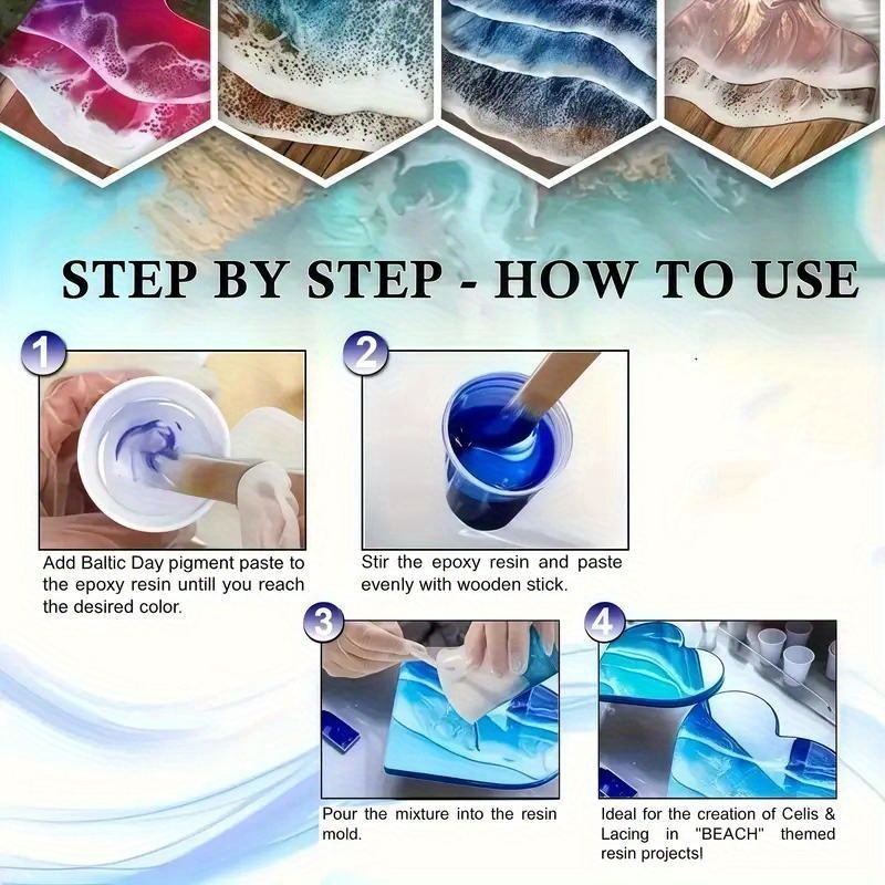 24 kleuren/8 kleuren 5 gram 0. - Resin Pigment Set recensie en prijs