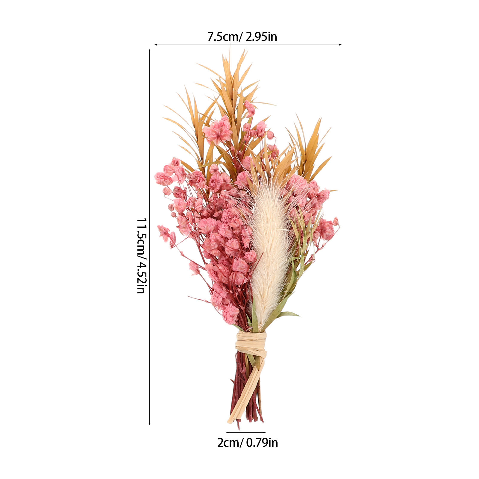 3 stuks mini gedroogde bloemen - Dried Flower Bulk recensie en prijs