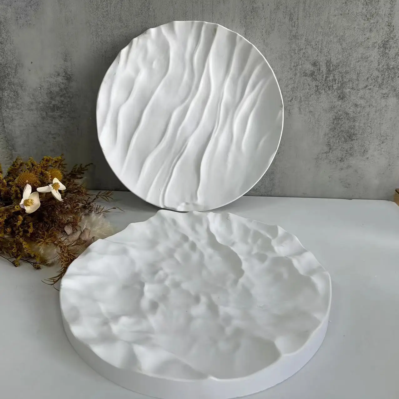 Onregelmatige Oceaangolven Gro - Coaster Mold Round recensie en prijs