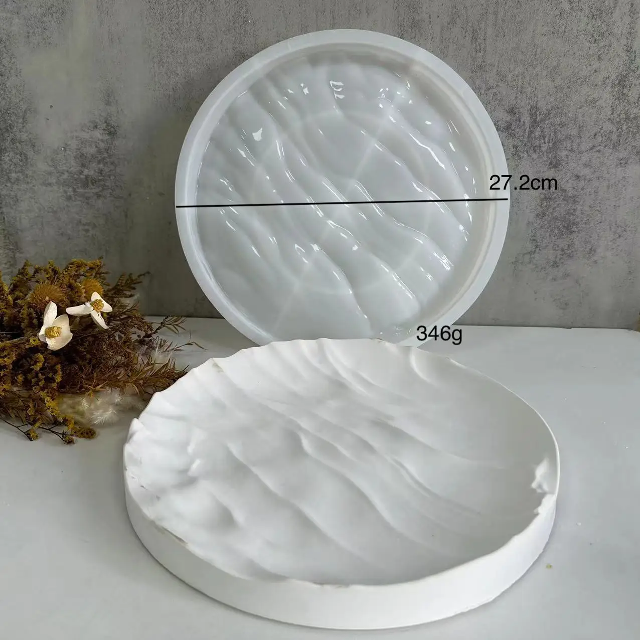Onregelmatige Oceaangolven Gro - Coaster Mold Round recensie en prijs