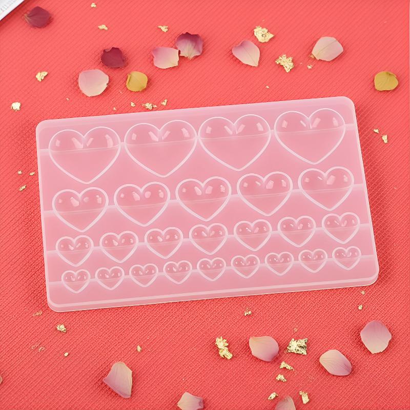 Siliconen mal hartvormige hang - Resin Craft Workshop recensie en prijs