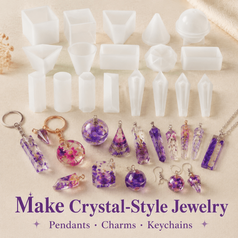 15-delige siliconen malset van - Resin Jewelry Kit recensie en prijs