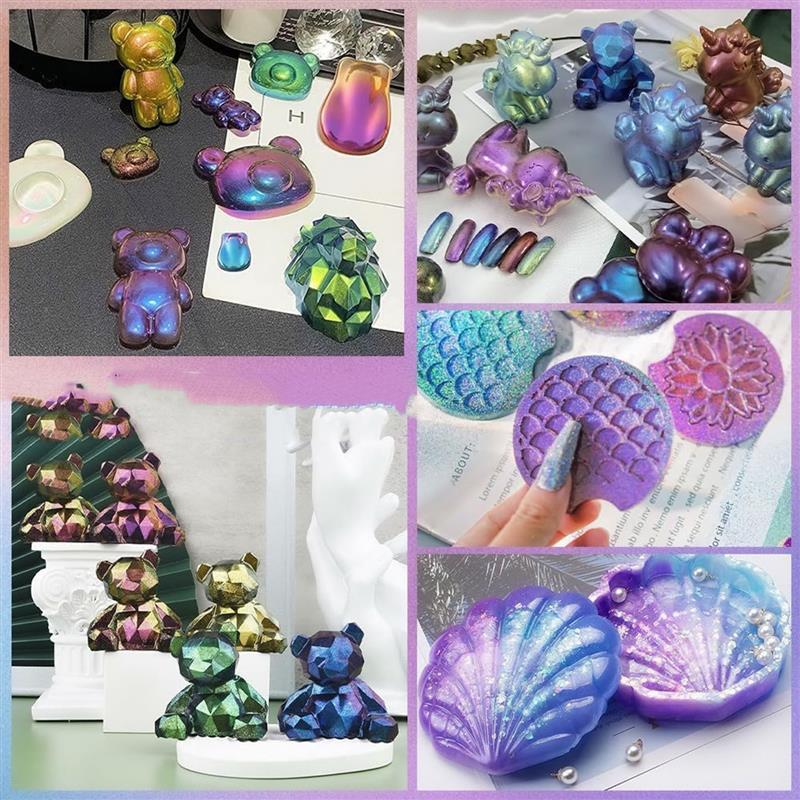 3G Spiegelkameleons Harspigmen - Resin Pigment Set recensie en prijs