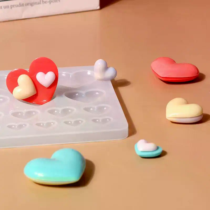 Siliconen mal hartvormige hang - Resin Craft Workshop recensie en prijs