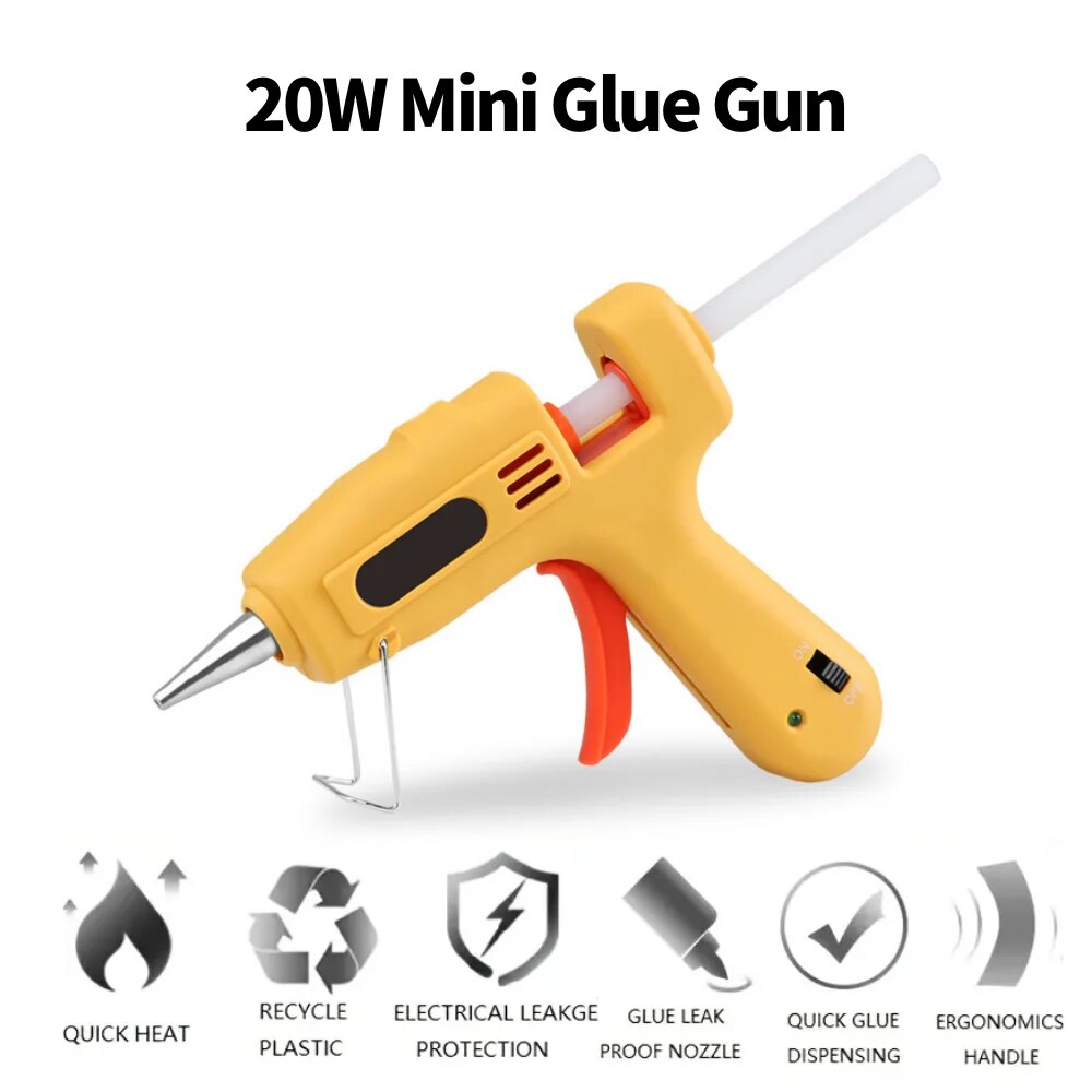 Hot Lijmpistool Kit 20W Mini D - Heat Gun Small recensie en prijs