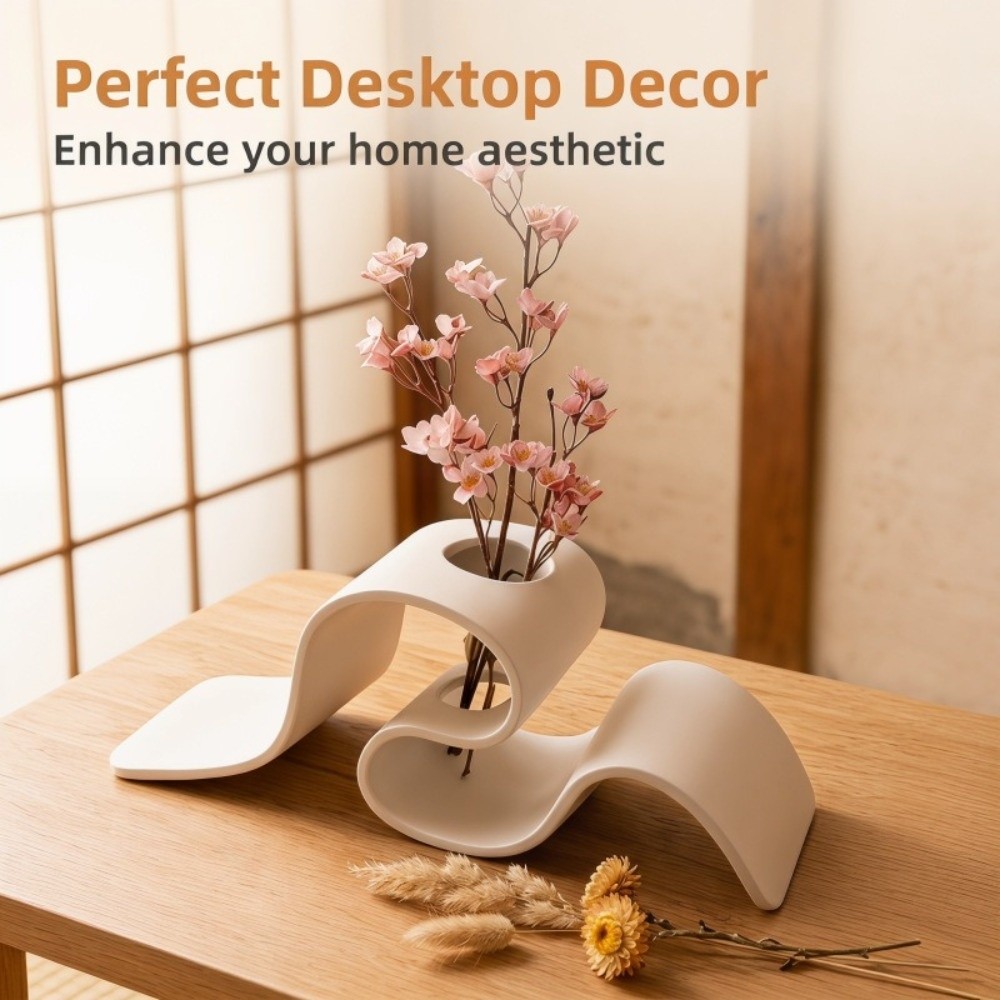 Elegante 3D-geprinte vaas INS  - Dried Flower Bulk recensie en prijs