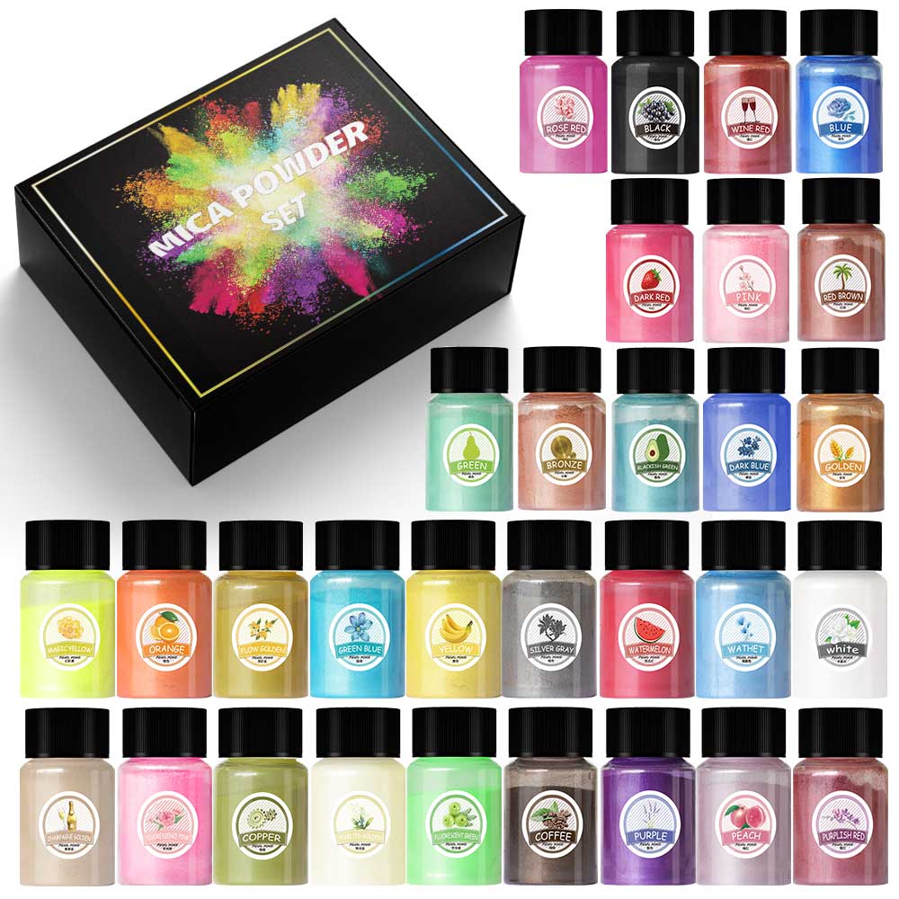 10Ml Parelpoeder Epoxyhars Pig - Resin Pigment Set recensie en prijs