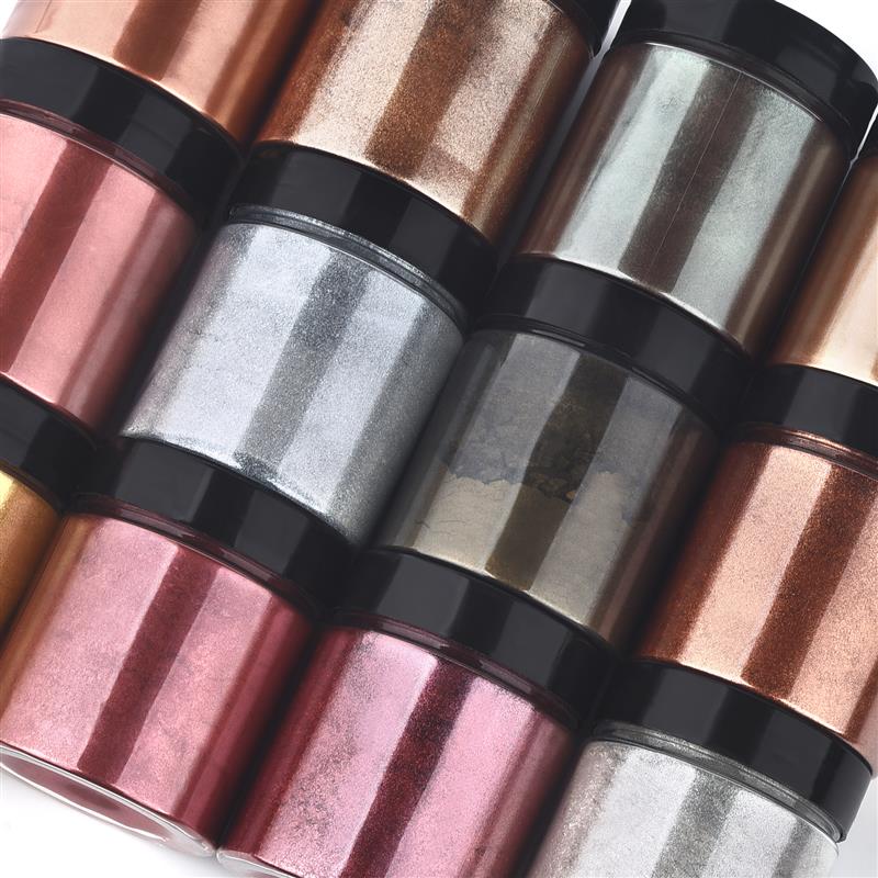 50G Shimmer Metallic Goud Zilv - Resin Pigment Set recensie en prijs