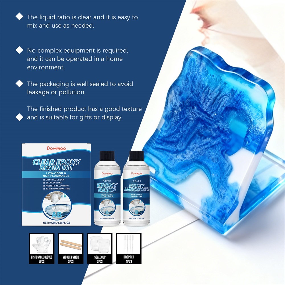 DIY Kristallen Heldere Epoxyha - Resin Jewelry Kit recensie en prijs
