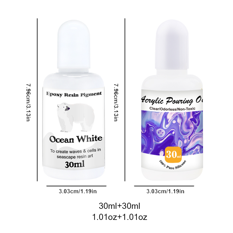 Acryl Infusie Olie & Epoxyhars - Resin Pigment Set recensie en prijs