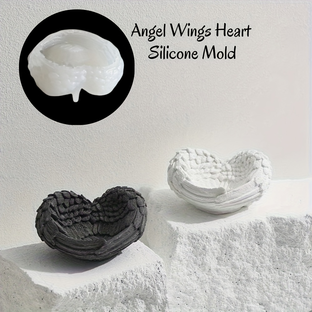 1pc Angel Wing Heart siliconen - Resin Craft Ideas recensie en prijs