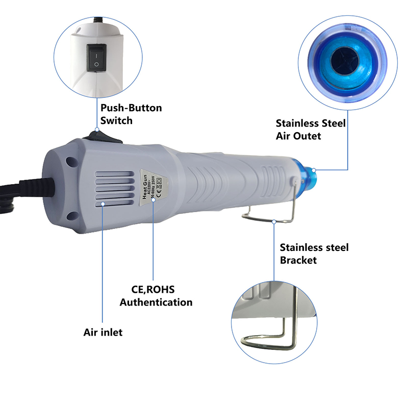 220V WARMTE PISTOOL Heteluchtp - Heat Gun Small recensie en prijs