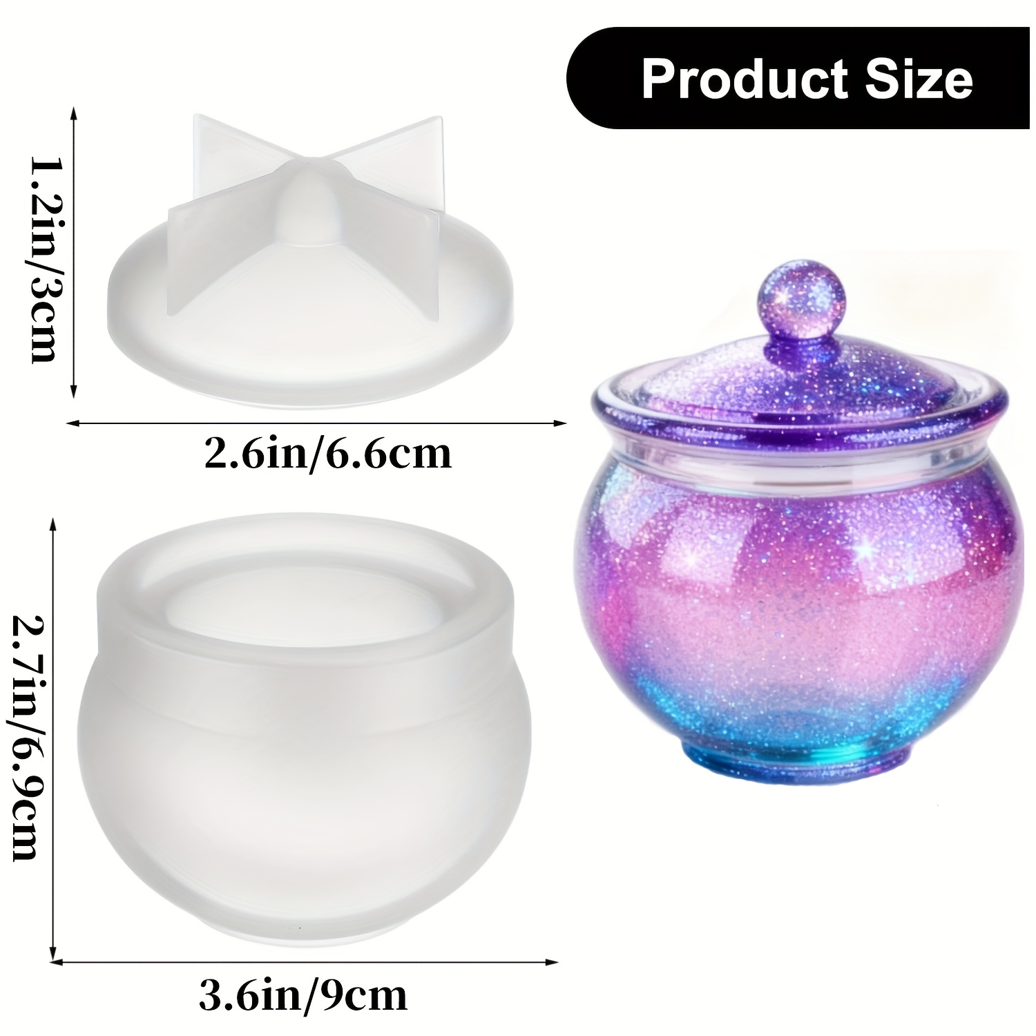 1 set ronde hars kunnen mallen - Resin Jewelry Kit recensie en prijs
