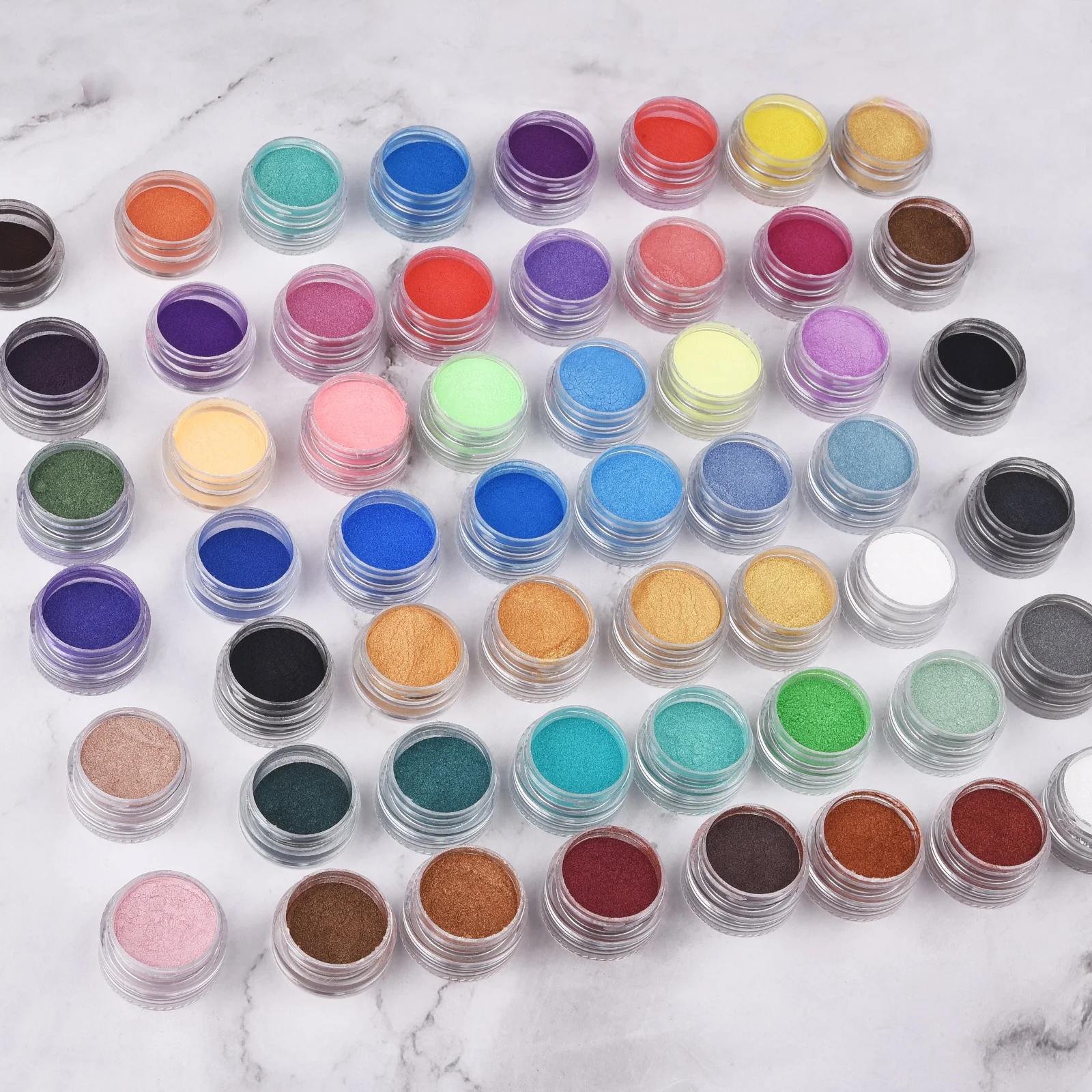6 kleuren/set parelmoer poeder - Resin Pigment Set recensie en prijs